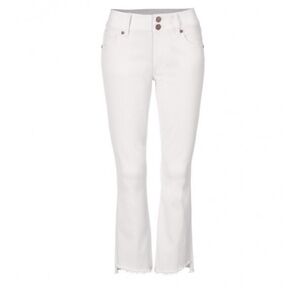 CAbi White Ankle & Cropped Jeans